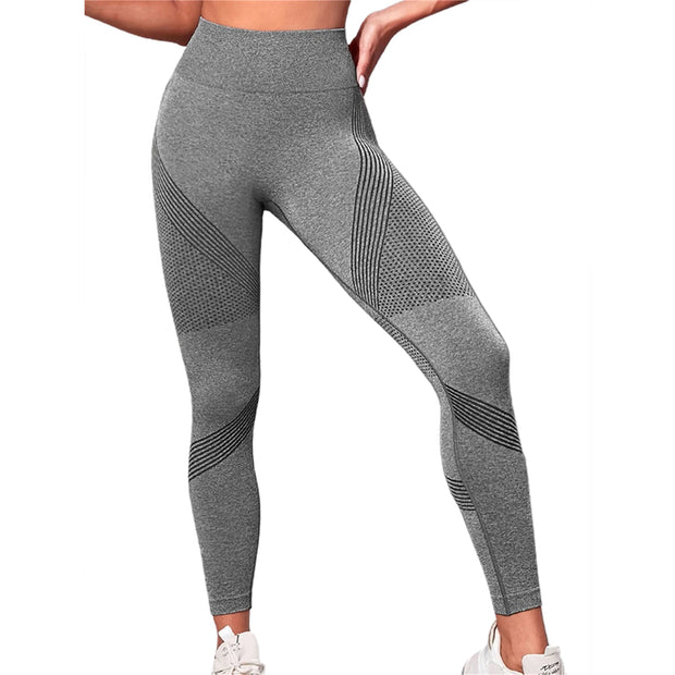 Women's Yoga High Waist Tummy Control Compression Leggings with Butt Lift Technology
