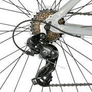 Step-Over or Step-Through Frame Hybrid Urban Commuter Bike, 7 Speeds