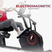 Elite Cross Trainer & Elliptical Machine with Arm Exercisers, Easy Adjustable Seat with App Enhanced Connectivity