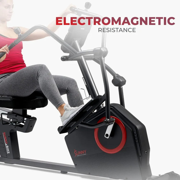 Elite Cross Trainer & Elliptical Machine with Arm Exercisers, Easy Adjustable Seat with App Enhanced Connectivity