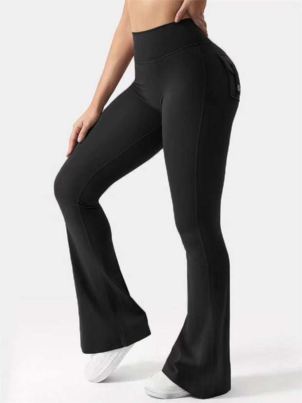 Women s High Waist Yoga Stretchy Leggings with Pockets
