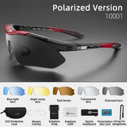 Polarized Sports Sunglasses Bicycle Riding Protection Eyewear