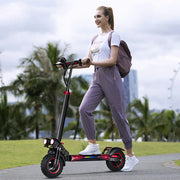 1200W Foldable Electric  Commuter E-scooter with Seat for Adults 11'' Off-road Tires