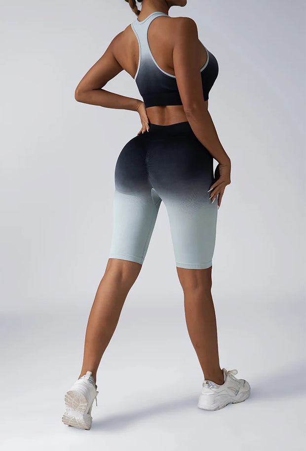 3 Pack Women's Yoga Fitness Tummy Control Workout Sets