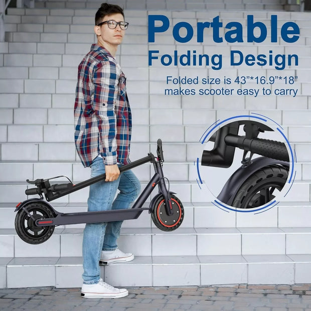 350W 25km/h APP Smart Control 8.5inch tire Folding Electric Scooter