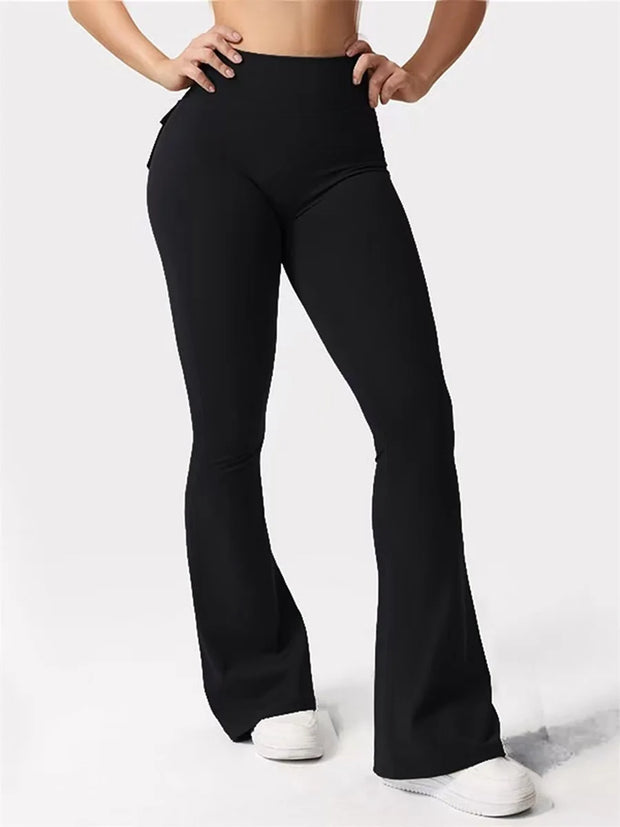 Women s High Waist Yoga Stretchy Leggings with Pockets