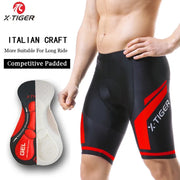 Pro Summer Shockproof 5D GEL Pad Cushion MTB Bicycle Bib Tights