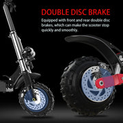 48-72V Hydraulic / Spring Suspension Foldable E-Scooter with Seat For Adults
