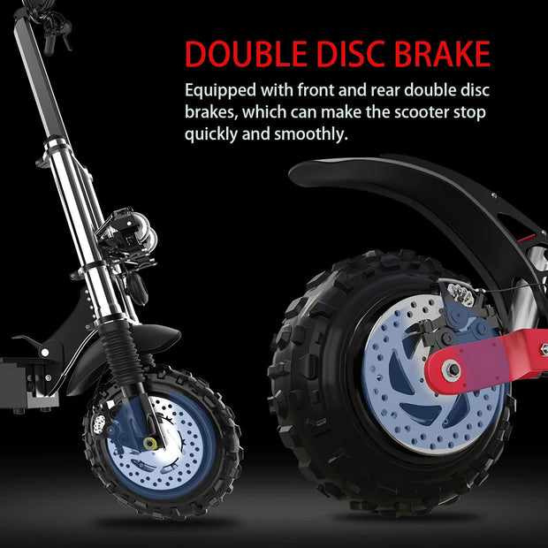 48-72V Foldable E-Scooter with Seat