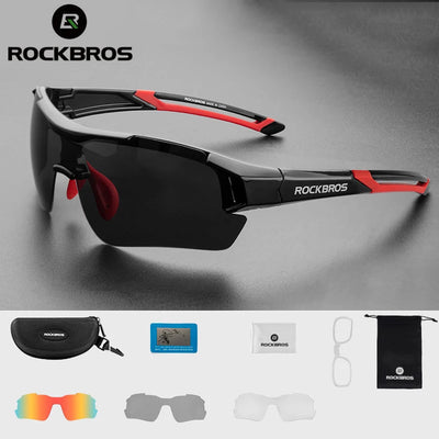 Polarized Sports Sunglasses Bicycle Riding Protection Eyewear