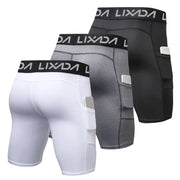 3 Pack Men Active Workout Underwear with Pocket