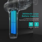 Professional Muscle Percussion Massage Gun for Shoulder Leg Back Body Pain