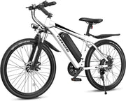 26'' 1000W Electric Mountain Bike with 48V 374.4WH Removable Battery