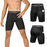 3 Pack Men Active Workout Underwear with Pocket