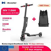 Foldable 350W 25KM/H 7.5AH 36V E Scooter