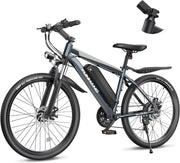 26'' 1000W Electric Mountain Bike with 48V 374.4WH Removable Battery