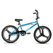 20 Inch BMX Bike for Boys Girls Ages 5-12, 360 Degree Rotor Freestyle, 4 Pegs Single Speed