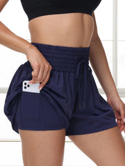 2 in 1 High Waisted Gym Yoga Workout Running Tennis Golf Athletic Skort