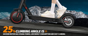 Lightweight 350W Foldable Electric Scooter for Adults and Teens with APP Support