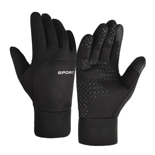 Boys Kids Outdoor Waterproof Thermal Grip Sports Gloves