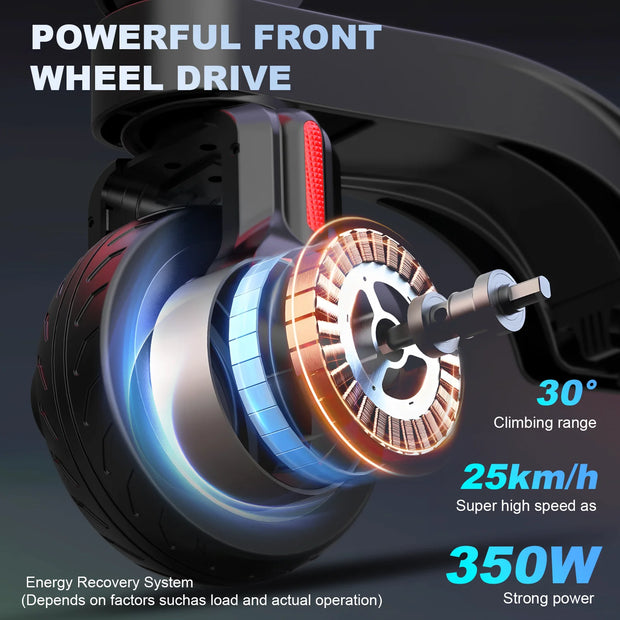 Foldable 350W 25KM/H 7.5AH 36V E Scooter
