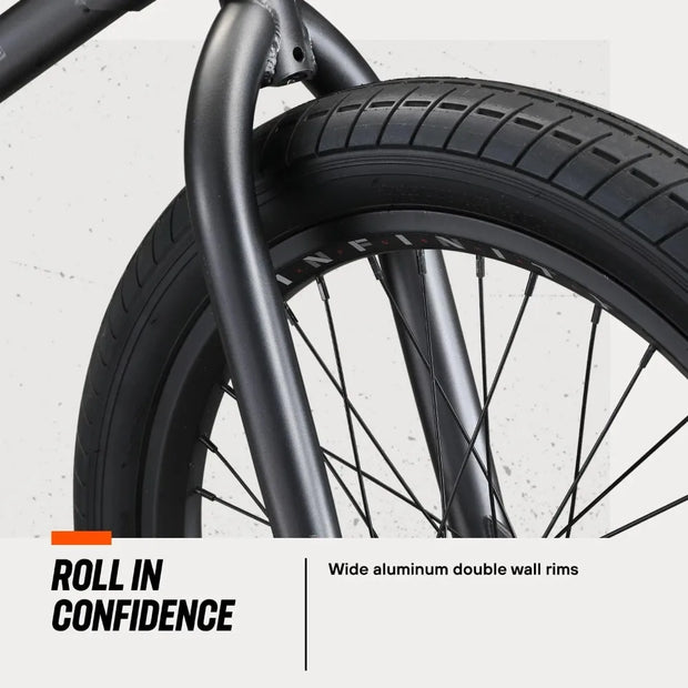 Freestyle BMX Bike 4130 Chromoly Frame and 20-Inch Wheel for Advanced-Level or Professional Riders