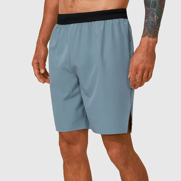 Men's Quick Dry Lightweight Breathable Running Shorts Zipper Pocket