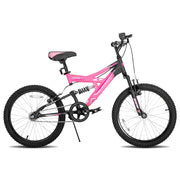 20 Inch Kid's Mountain Bike for Ages 5-13 Years Old, Dual-Suspension