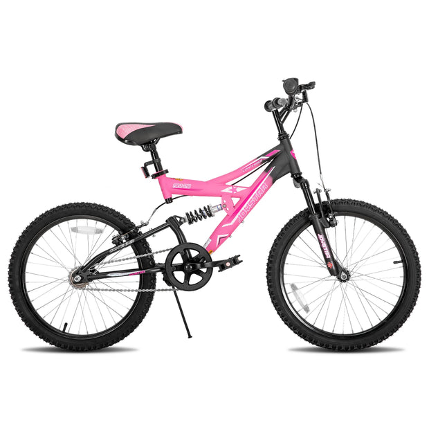 20 Inch Kid's Mountain Bike for Ages 5-13 Years Old, Dual-Suspension