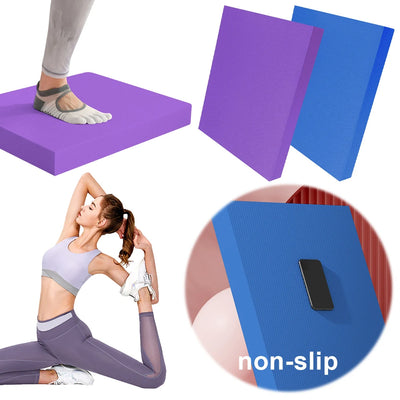 Anti Slip Thickened Fitness Balancing Pad Yoga Pilates Stretching