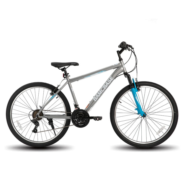 26 and 27.5 Inch Mountain Bike with 21 Speeds, High-Tensile Steel Frame, V Brake for Adult