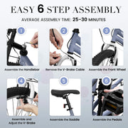 Womens Girls 26 Inch  21 Speed Mountain Bike