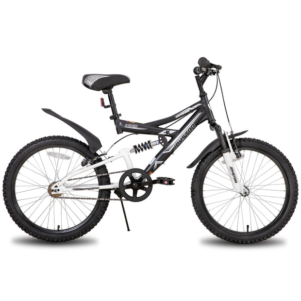 20 Inch Kid's Mountain Bike for Ages 5-13 Years Old, Dual-Suspension