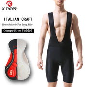 Pro Summer Shockproof 5D GEL Pad Cushion MTB Bicycle Bib Tights