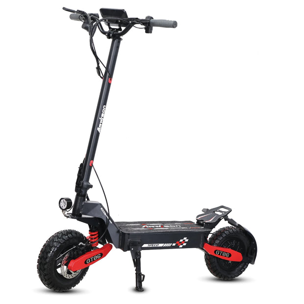 1200W Foldable E-Scooter for Adults -Max Speed 30MPH, 48V 13AH/23.4AH, 11"Off-Road Tires