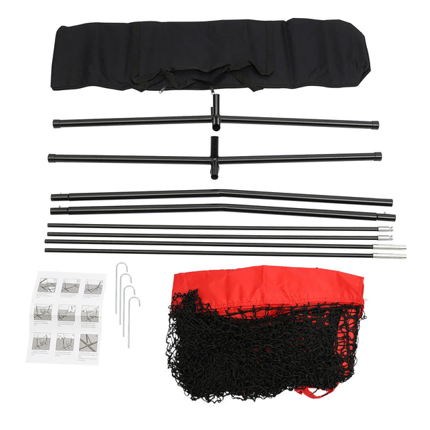 Baseball Softball Hitting Pitching Practice Net with Carry Bag for Indoor or Outdoor Use