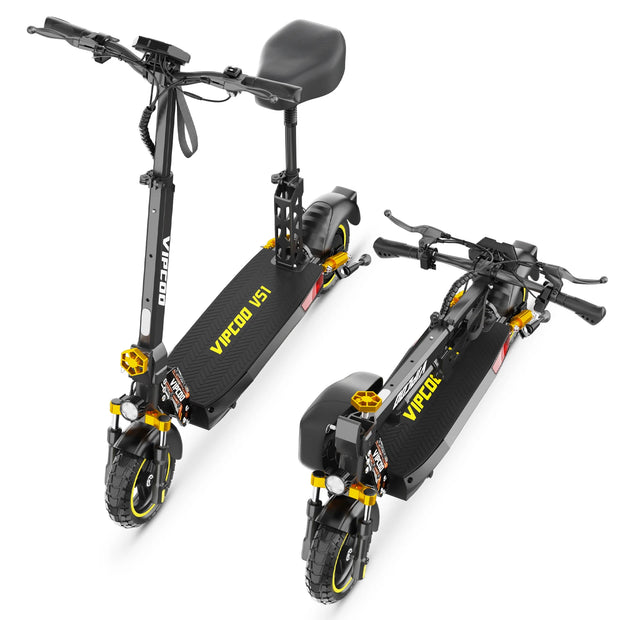 Portable Folding Design Electric Scooter 10 Inch Off-road Air Tire 700W Motor 48V13AH Battery