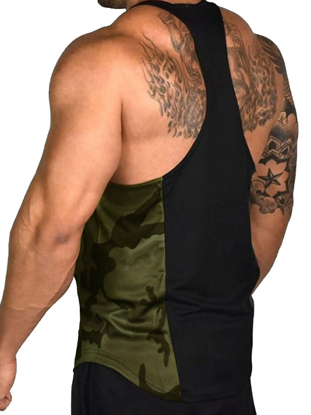 Men's Sleeveless Workout Bodybuilding  Athletic Tank Top