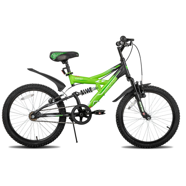20 Inch Kid's Mountain Bike for Ages 5-13 Years Old, Dual-Suspension