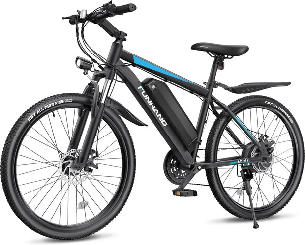 26'' 1000W Electric Mountain Bike with 48V 374.4WH Removable Battery
