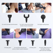 Professional Muscle Percussion Massage Gun for Shoulder Leg Back Body Pain