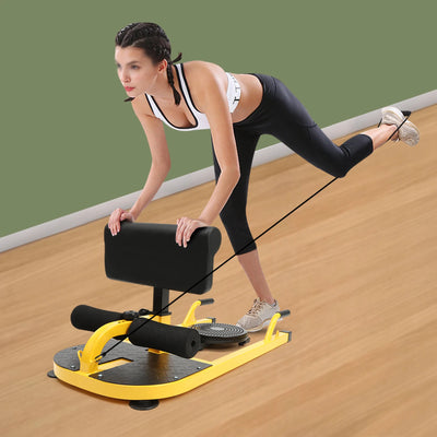 Multi-Function Deep Squat Bench Home Gym Workout Station Leg Exercise Machine