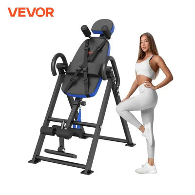Heavy Duty Inversion Table Decompression Back Stretcher Equipment with Headrest