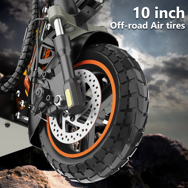 Portable Folding Design Electric Scooter 10 Inch Off-road Air Tire 700W Motor 48V13AH Battery