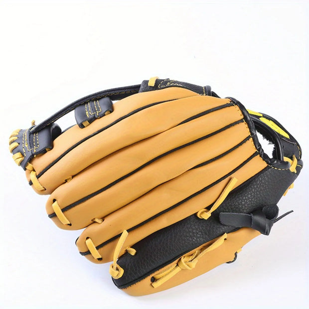 Cowhide Leather 1pc Double-layer Baseball and Softball Glove Suitable for Teens and Adults